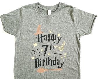 Download Harry Potter Birthday Shirt Kids Etsy