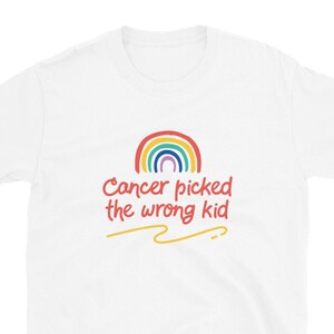 Childhood Cancer, Kids With Cancer, Cancer Picked The Wrong Kid, Fight Cancer, Cancer Survivor, Pediatric Cancer, Adult Shirt Cancer Sucks