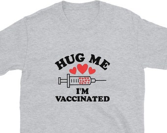 Vaccinated Check Mark Premium T-Shirt Inspirational Coronavirus Survivor 2020 Quarantine Pandemic Covid-19 Grandma Grandpa Parent Gift