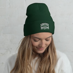 Soccer Mom, Soccer Mom Hat, Soccer Mom Beanie, Soccer Fan, Soccer Family, Soccer Life, Sports Mom, Soccer Game, Soccer Player