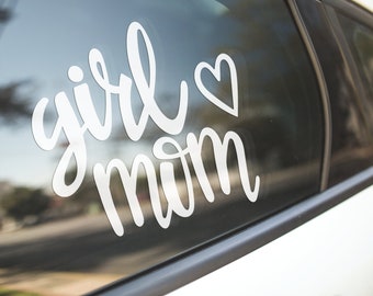 Girl Mom, Mama, Car Decal, Mom Life, Mom Car, Mom Van, Minivan, Mom Gift, Mother's Day, Mom Decal, Mom Sticker