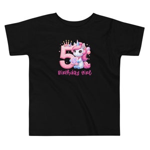 Unicorn, Unicorn Birthday, Horse Birthday, 5th Birthday, Fifth Birthday, Girl Birthday, Birthday Shirt