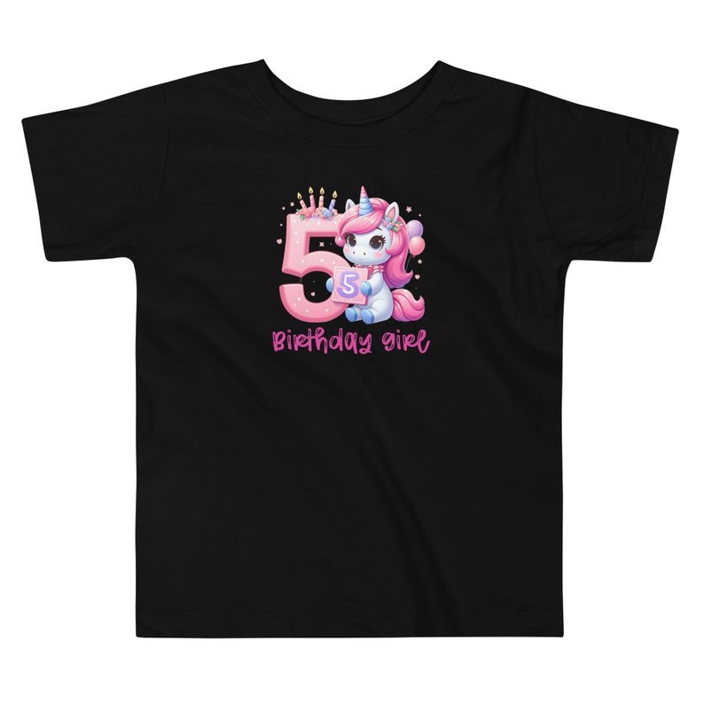 Unicorn, Unicorn Birthday, Horse Birthday, 5th Birthday, Fifth Birthday, Girl Birthday, Birthday Shirt