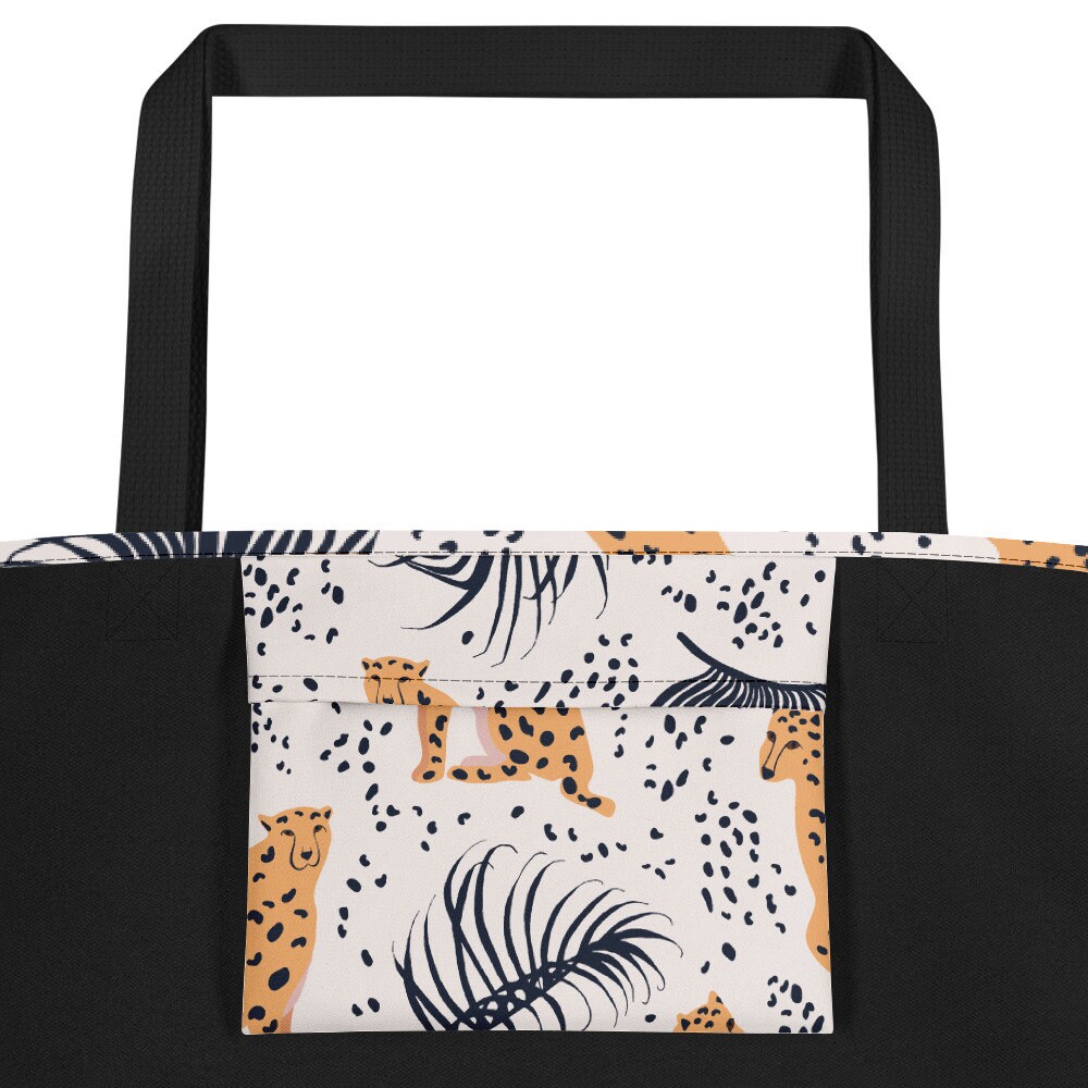 Cheetah beach bag new arrivals