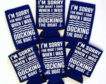 Im Sorry For What I Said When I Was Docking The Boat, Captain, Lake Gift, Dad Gift, Dad Birthday, Funny Boat Gift, Gift for Him, Lake House