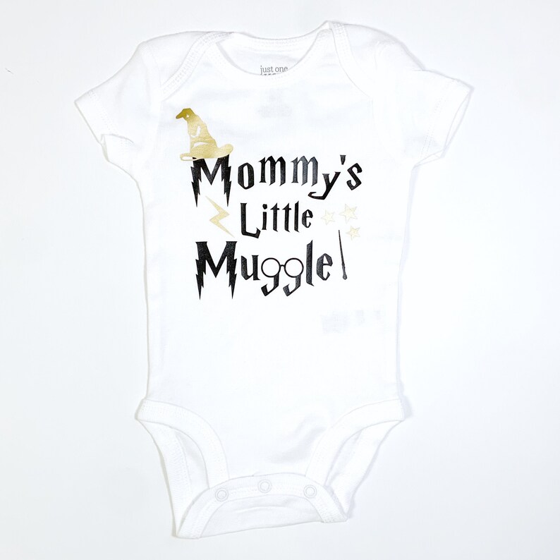 Harry Potter Baby Mommy's Little Muggle Harry Potter | Etsy