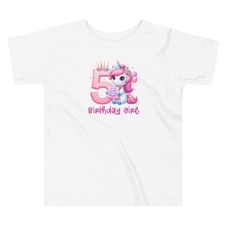 Unicorn, Unicorn Birthday, Horse Birthday, 5th Birthday, Fifth Birthday, Girl Birthday, Birthday Shirt