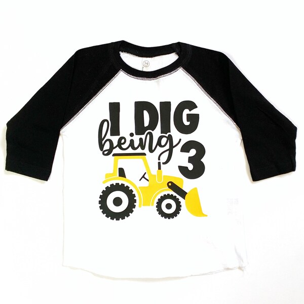 Blippi Tractor Birthday Shirt Etsy