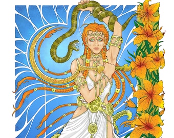 Goddess - 11" x 14" ART PRINT