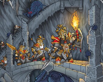 Sunderforge - 11" x 14" ART PRINT