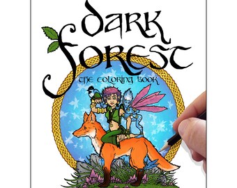 Coloring Book (Printed) - Dark Forest