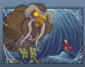 Secret of NIHM - 11" x 14" ART PRINT
