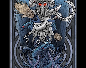 Erebus - 11" x 14" ART PRINT