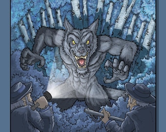 Werewolf - 11" x 14" ART PRINT