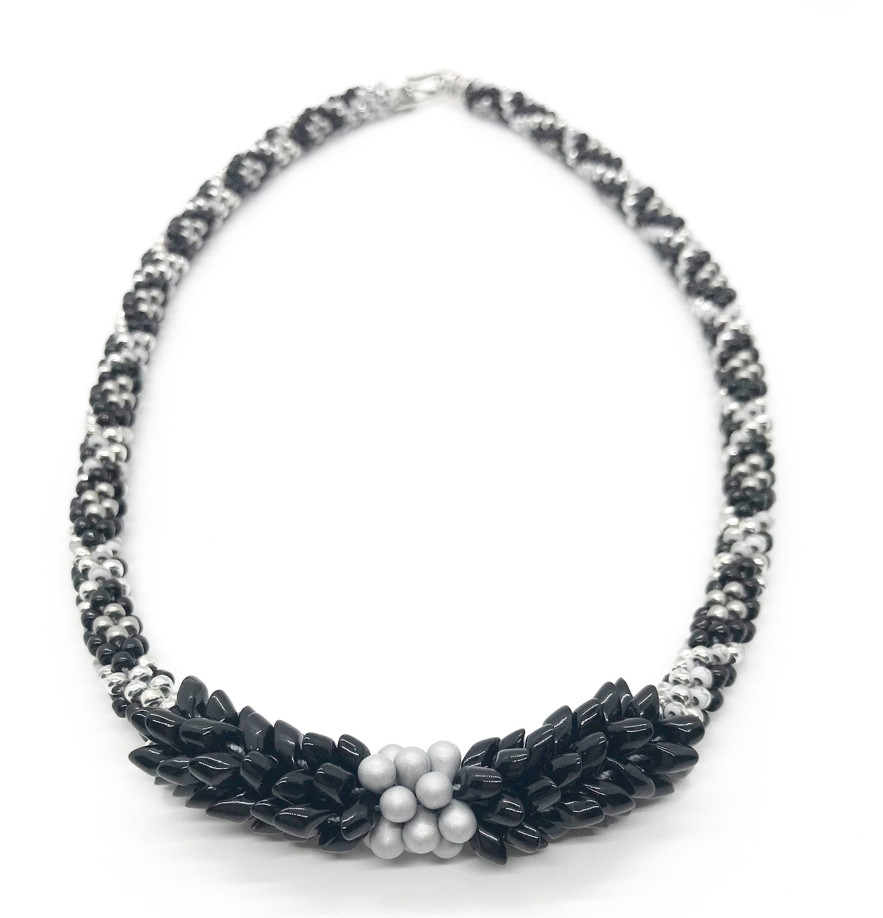 •SUEÑO• kunzite + cosmic snake + mixed metal necklace (18