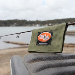 Fishing Lure Cover Wrap X 4. Canvas. Bream Bass