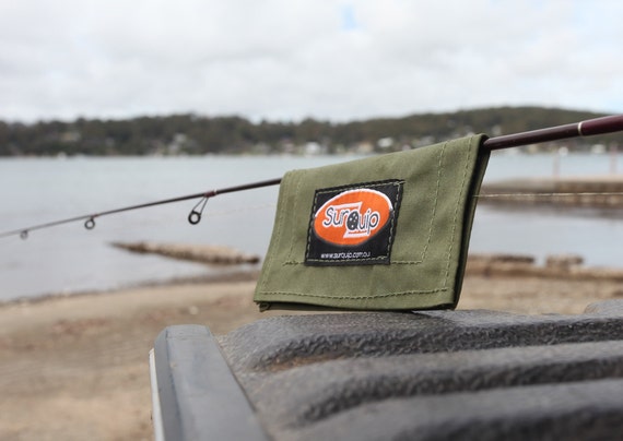 Buy Fishing Lure Cover Wrap X 4. Canvas. Bream Bass Online in