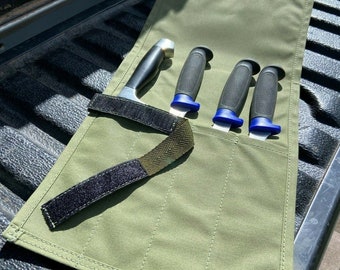 Knife Roll Standard Khaki