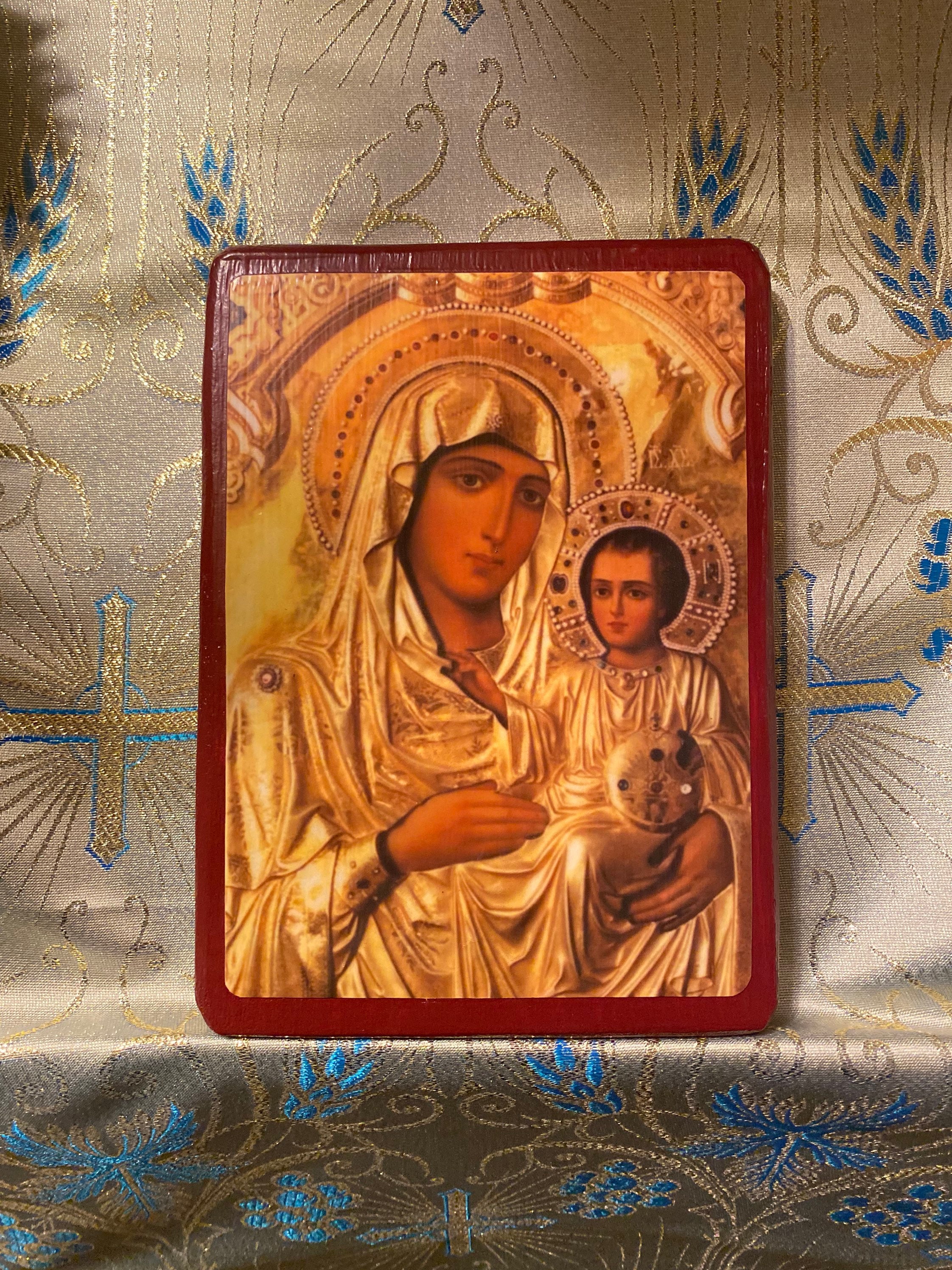 handmade-mounted-icon-theotokos-of-jerusalem-virgin-mary-mother-of