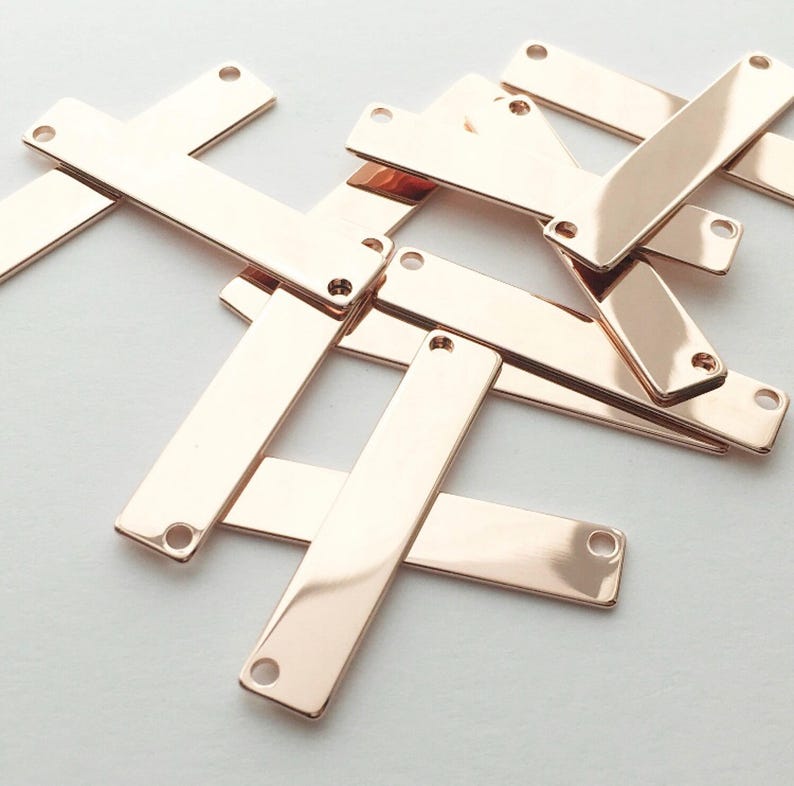Signature Collection Gold Plated Personalized Bar Necklace