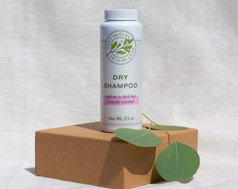 Dry Shampoo Powder - Natural Dry Shampoo - Organic Dry Shampoo - Dry Shampoo Dark Hair - Volume Powder - Hair Volumizer