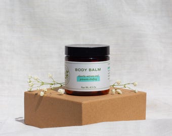 Body Balm - Chafing - Boob Sweat - Boob Deodorant - Sweaty Boobs - Thigh Rub - Runners Rash - Underboob -