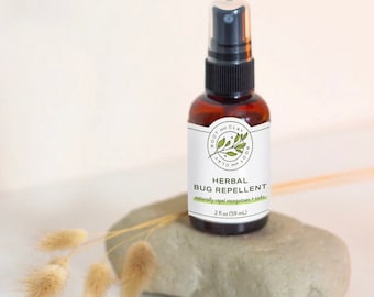 Herbal Bug Repellent - Bug Repellent - Bug Spray - Organic Bug Spray - Natural Bug Spray - Mosquito Repellent - Tick Repellent