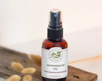 Magnesium Oil - Headache - Restless Legs - Anxiety - Migraine - Insomnia - Muscle Spray - Muscle Pain - Menstrual Pain