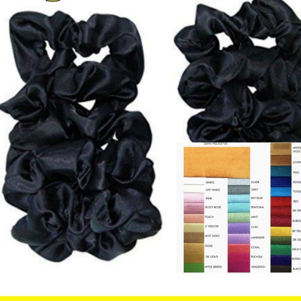Satin Scrunchies