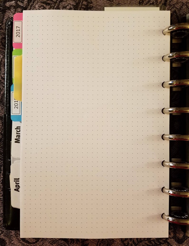Dot Grid Paper, Gray, 8.5 X 11, 5 per Inch, Printable, Downloadable ...