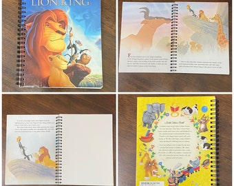 The Lion King || The Little Golden Book || Journal || Sketch book || Diary || Autograph book || Guest book || Spiral bound