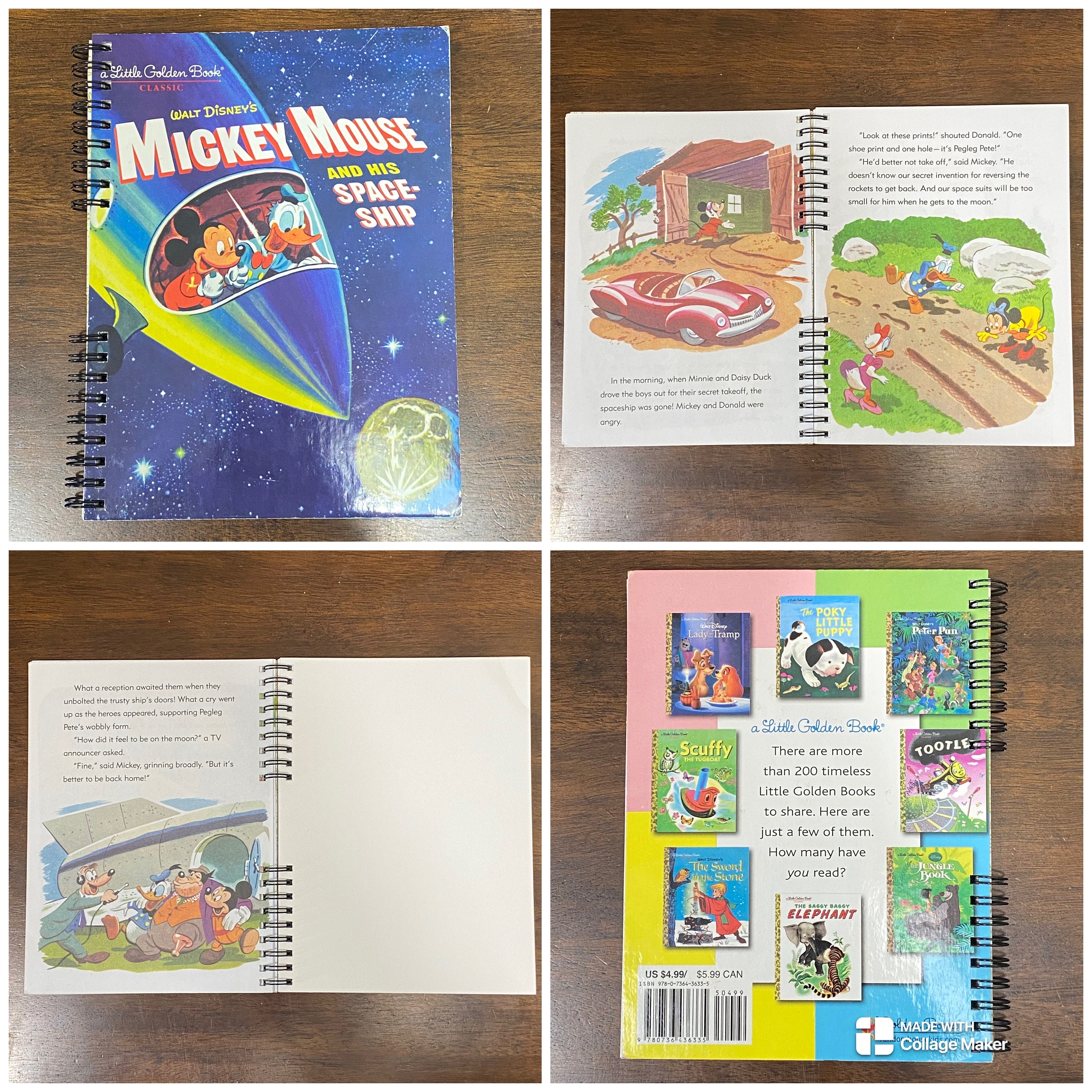 Mickey Mouse | the Little Golden Books | Journal | Sketch Book | Guest ...