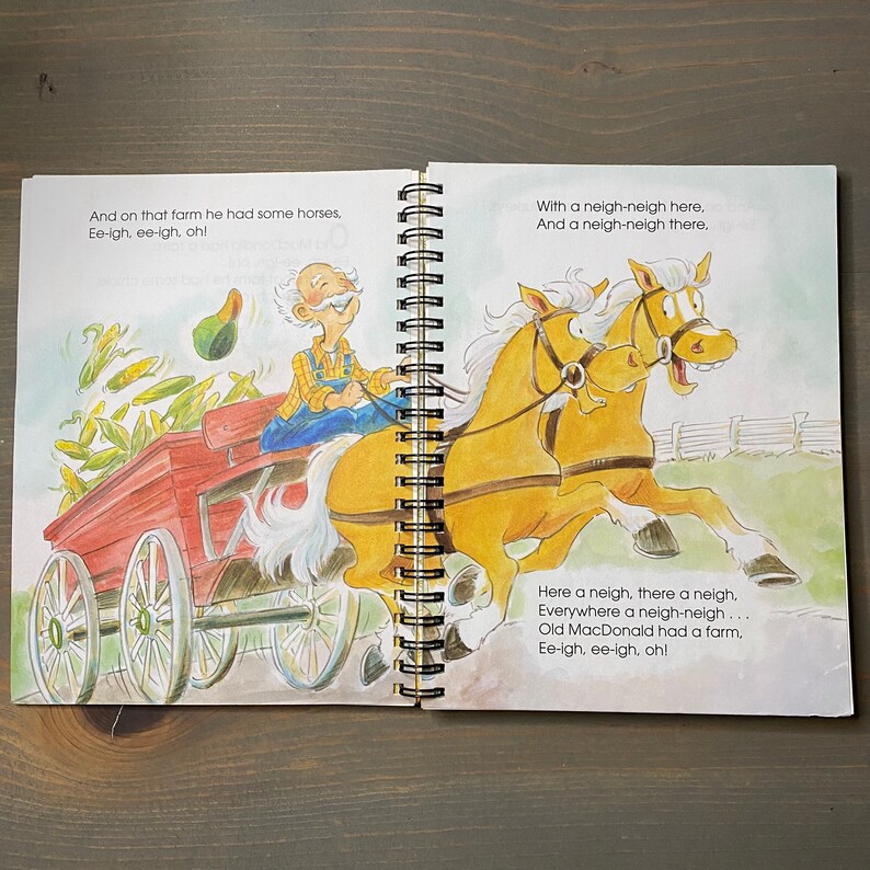 Old Macdonald Had A Farm || the Little Golden Book || Journal || Sketch ...