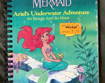Vintage 1994 Disney's the Little Mermaid Book – Children's Picture