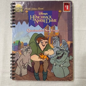 The Hunchback of Notre Dame: Quasimodo’s New Friend | The Little Golden Books | Journal | Sketch book | Guest book | Autograph | Stickers