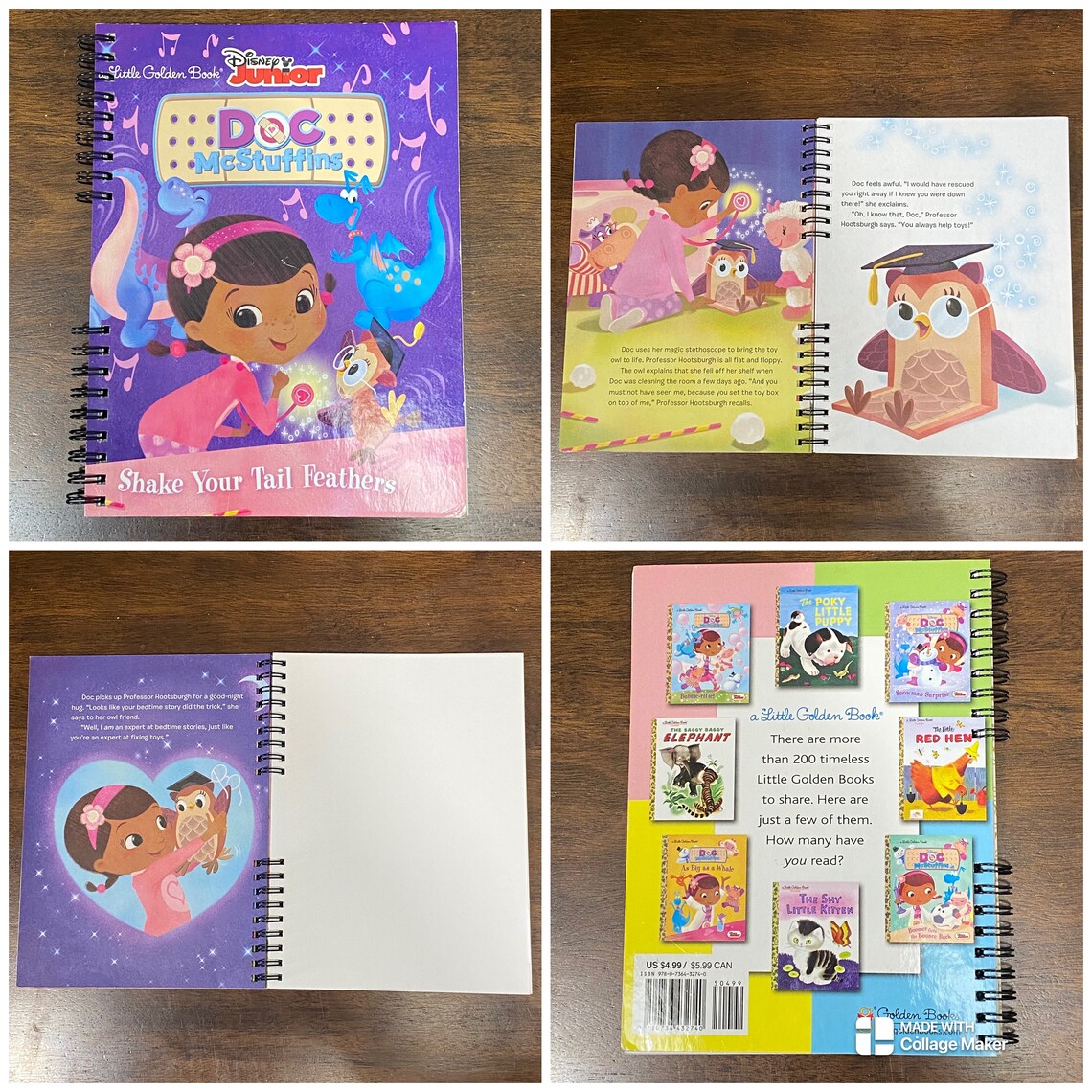Doc Mcstuffins | the Little Golden Books | Journal | Sketch Book ...