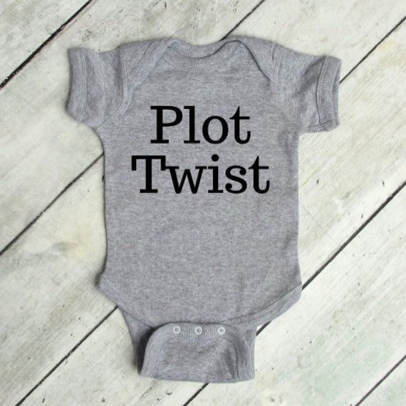 plot twist onesie