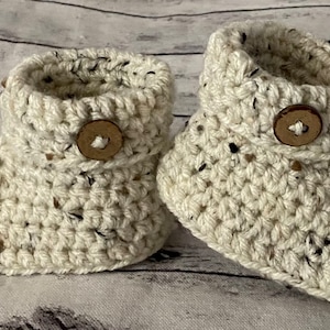 Handmade Baby Booties *READY TO SHIP* Baby Shoes