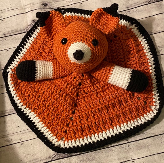 Handmade Fox Lovey, Blanket