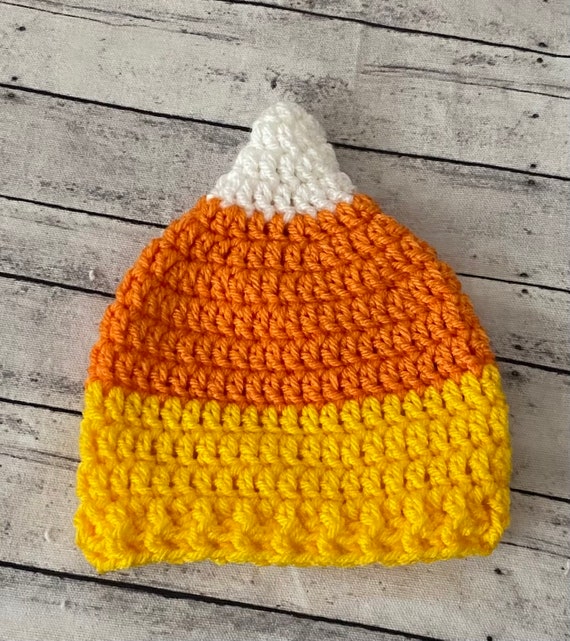 Baby Candycorn Hat**Ready to Ship**