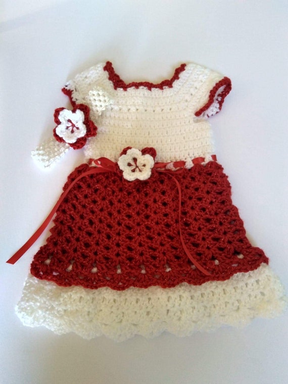 Handmade Baby Christmas Dress