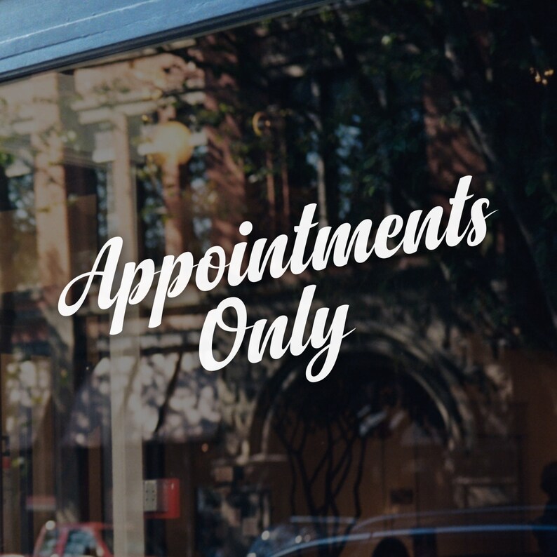 Dogs Welcome Sign Allowed Animal Vinyl Decal Business Salon Store