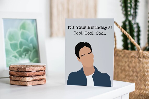Greendale Community T V Abed Nadir Happy Birthday Cool Cool Etsy Greendale Community T V Abed Nadir Happy Birthday Cool Cool Etsy