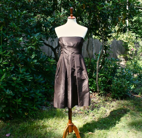 j crew strapless dress