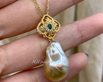 Anello Mimì Victoria In Oro Bianco Con Perla Barocca E Diamanti - Foto 9