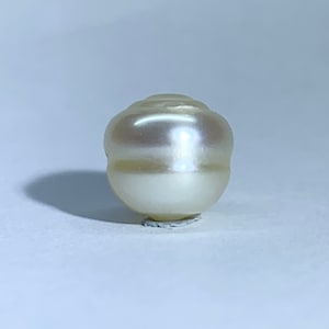 9.5mm x 8.5mm natural sea water loose pearl south sea pearl beads indonesia pearl beads