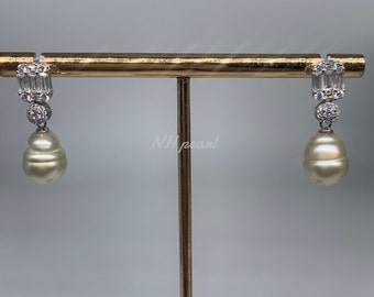 Earring white -  South Sea Pearl Earring