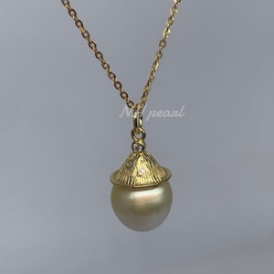 south sea pearl pendant necklace