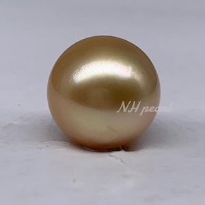 natural sea water loose round pearl south sea pearl beads indonesia pearl beads