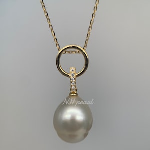 necklace gold South Sea Pearl Pendant